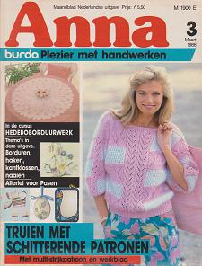 Anna-Burda Maandblad 1986 Nr. 3 Maart